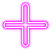 Neon Plus Icon